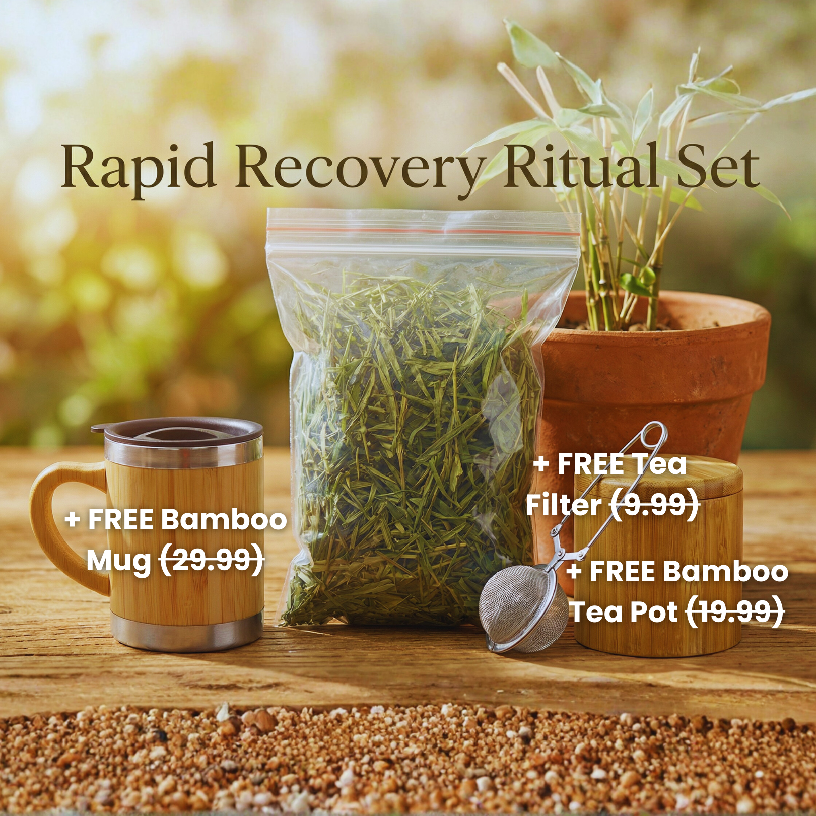 The Rapid Recovery Ritual Set (30 Day Supply)