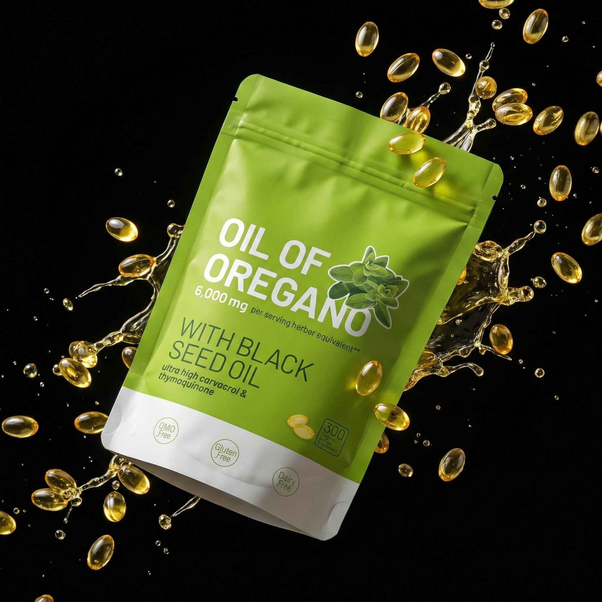 Flexiaura™ Organic Oil of Oregano & Black Seed Oil